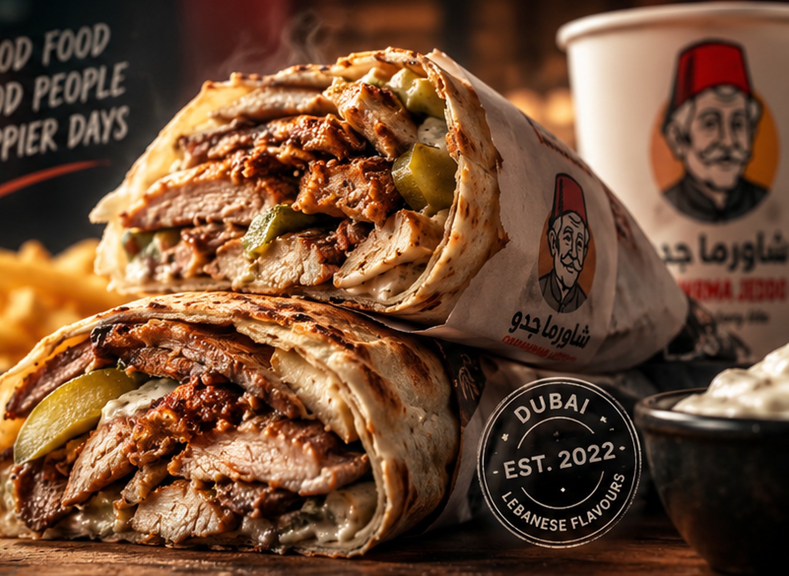 Shawarma Jeddo food
